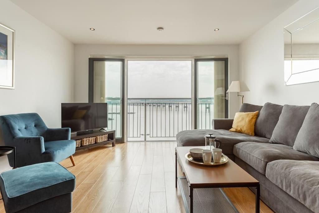 Lux Waterfront 2 Bed Apt, V&A 10Min Walk, St Andrew'S Golf 25Min Drive Dundee Luaran gambar